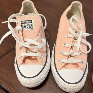 Converse Coral Low-Top Sneakers